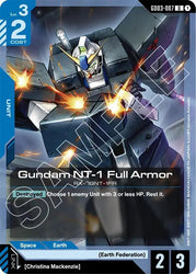 Gundam NT-1 Full Armor (GD03-007) [Steel Requiem]