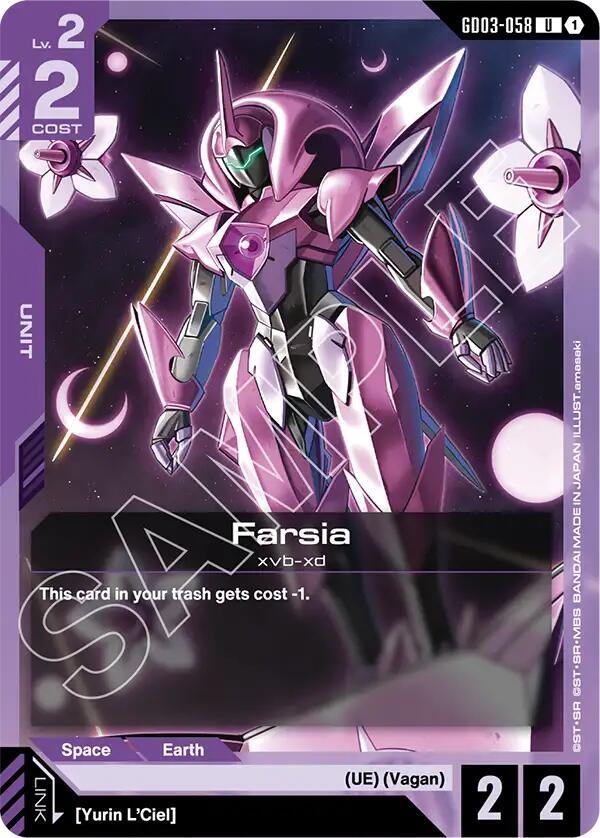 Farsia (GD03-058) [Steel Requiem]