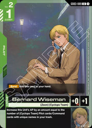 Bernard Wiseman (GD03 Release Event) (GD03-089) [Gundam Promotional Cards]