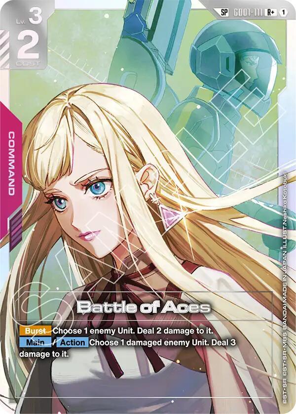 Battle of Aces (SP) (R+) (GD01-111) [Steel Requiem]