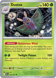Dustox (015/217) [Mega Evolution: Ascended Heroes]