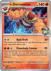 N's Darmanitan (033/217) [Mega Evolution: Ascended Heroes]