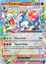 Cinderace ex (038/217) [Mega Evolution: Ascended Heroes]
