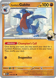 Cynthia's Gabite (110/217) [Mega Evolution: Ascended Heroes]