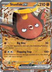 Stunfisk ex (114/217) [Mega Evolution: Ascended Heroes]