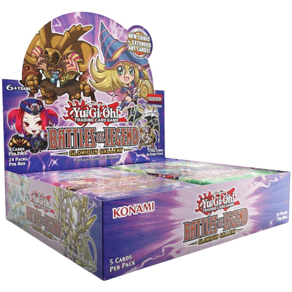 Yugioh: Battles of Legend: Glorious Gallery - Booster Box (1st Edition)