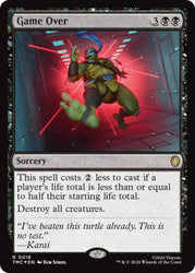 Game Over (Surge Foil) [Teenage Mutant Ninja Turtles Commander]