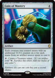 Coin of Mastery (Surge Foil) [Teenage Mutant Ninja Turtles Commander]