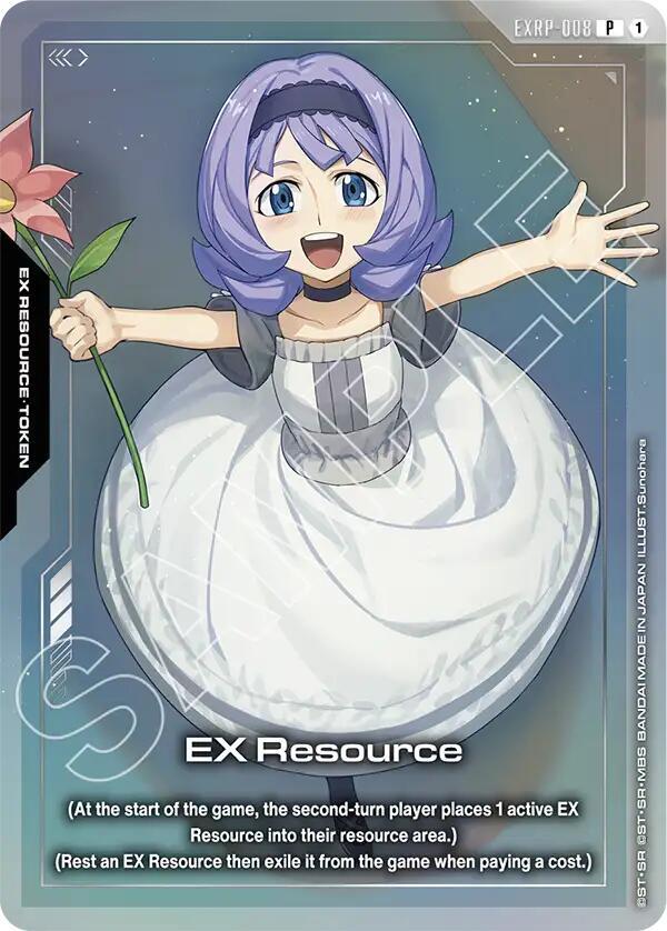 EX Resource (EXRP-008) (Premium Card Collection Gundam Assemble - PC01A) (EXRP-008) [Promotional EX Resource Tokens]