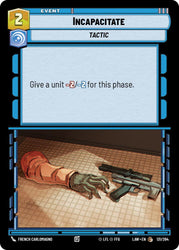 Incapacitate (131/264) (131/264) [A Lawless Time]