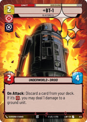 BT-1 - Blastomech (675) (Hyperspace Foil) (675) [A Lawless Time]