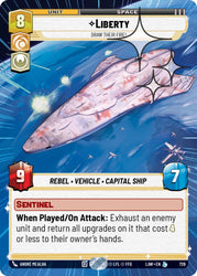 Liberty - Draw Their Fire! (726) (Hyperspace Foil) (726) [A Lawless Time]