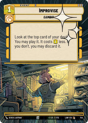 Improvise (744) (Hyperspace Foil) (744) [A Lawless Time]