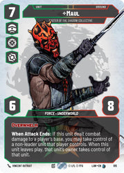 Maul - Master of the Shadow Collective (Prestige) (815) (815) [A Lawless Time]