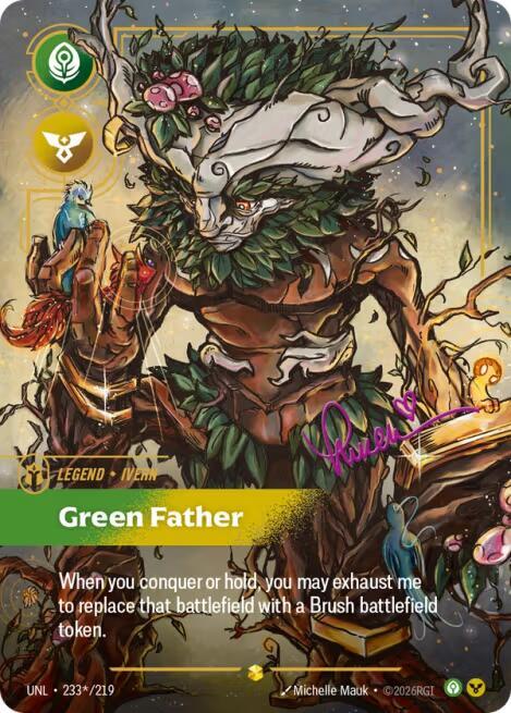 Ivern, Green Father (Signature) (233*/219) [Unleashed]