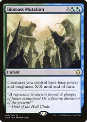 Biomass Mutation [Commander 2019]