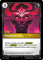 Shadow's Call (165/219) [Unleashed]