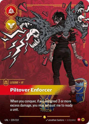 Vi, Piltover Enforcer (Overnumbered) (229/219) [Unleashed]