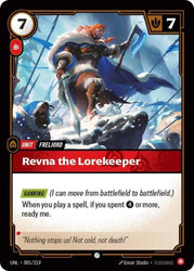 Revna the Lorekeeper (005/219) [Unleashed]