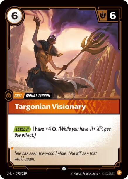 Targonian Visionary (098/219) [Unleashed]