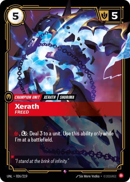 Xerath, Freed (026/219) [Unleashed]
