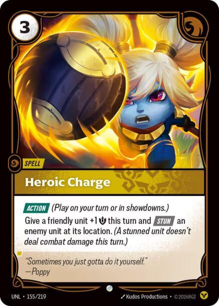 Heroic Charge (155/219) [Unleashed]