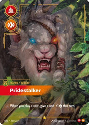 Rengar, Pridestalker (Overnumbered) (227/219) [Unleashed]