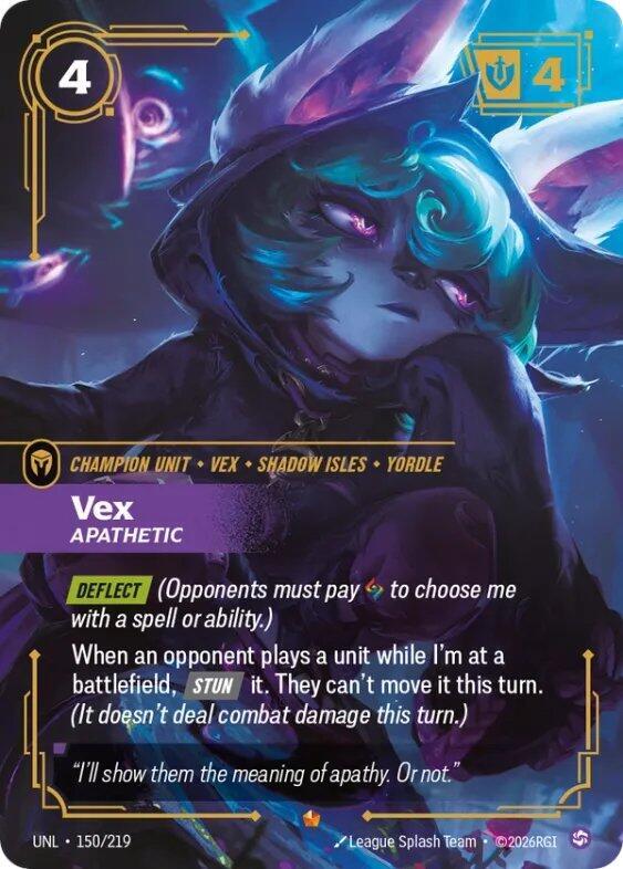 Vex, Apathetic (150/219) [Unleashed]