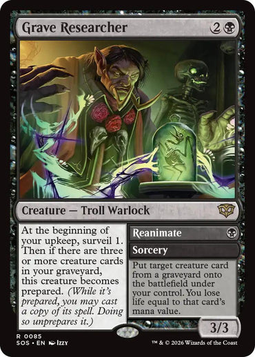 Grave Researcher [Secrets of Strixhaven]