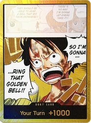 DON!! Card (Luffy) (Gold) [Adventure on Kami's Island]