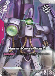 Haman Karn's Gaza C (Store Tournament Winner Pack 04) (GD02-039) [Gundam Promotional Cards]