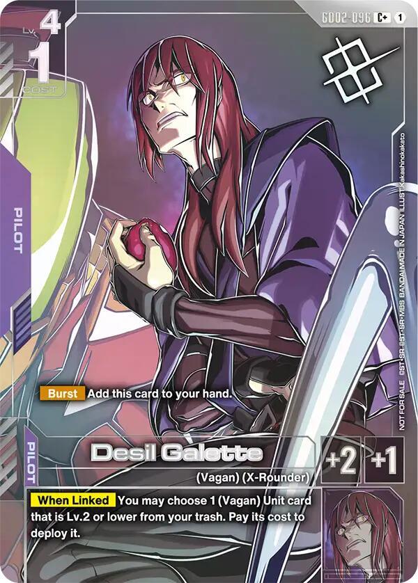 Desil Galette (Store Tournament Winner Pack 04) (GD02-096) [Gundam Promotional Cards]