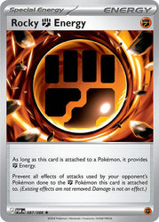 Rocky Fighting Energy (087/088) (Deck Exclusive) [Mega Evolution: Perfect Order]