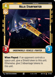 Helix Starfighter (221/264) (221/264) [Ashes of the Empire]