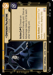 Emperor Palpatine - According to My Design (15/264) (15/264) [Ashes of the Empire]