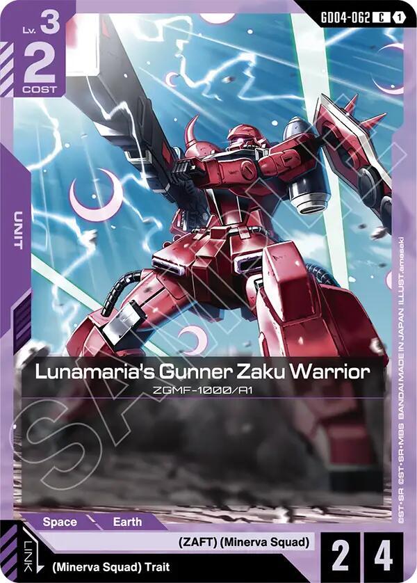 Lunamaria's Gunner Zaku Warrior (GD04-062) [Phantom Aria]