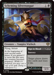 Scheming Silvertongue [Secrets of Strixhaven Promos]