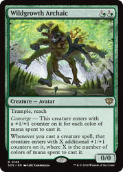Wildgrowth Archaic [Secrets of Strixhaven Promos]