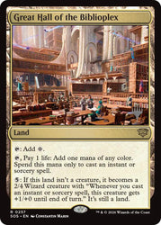 Great Hall of the Biblioplex [Secrets of Strixhaven Promos]