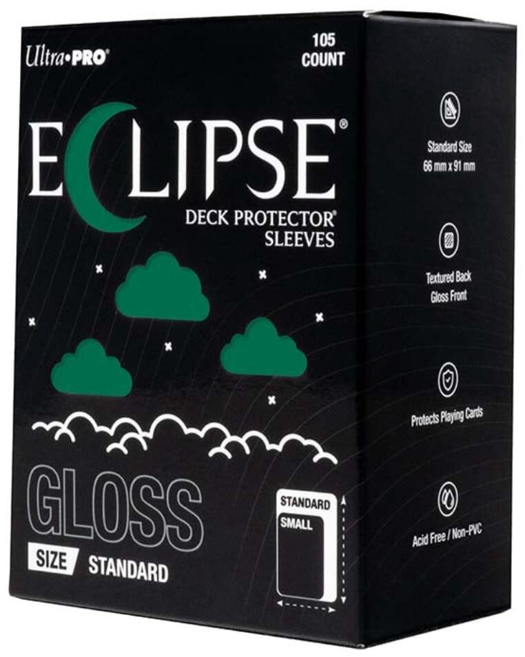 Ultra PRO: Standard 105ct Sleeves - Eclipse Gloss (Forest Green)
