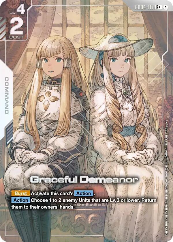 Graceful Demeanor (R+) (GD04-117) [Phantom Aria]