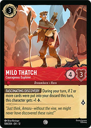 Milo Thatch - Courageous Explorer (108/204) [Wilds Unknown]