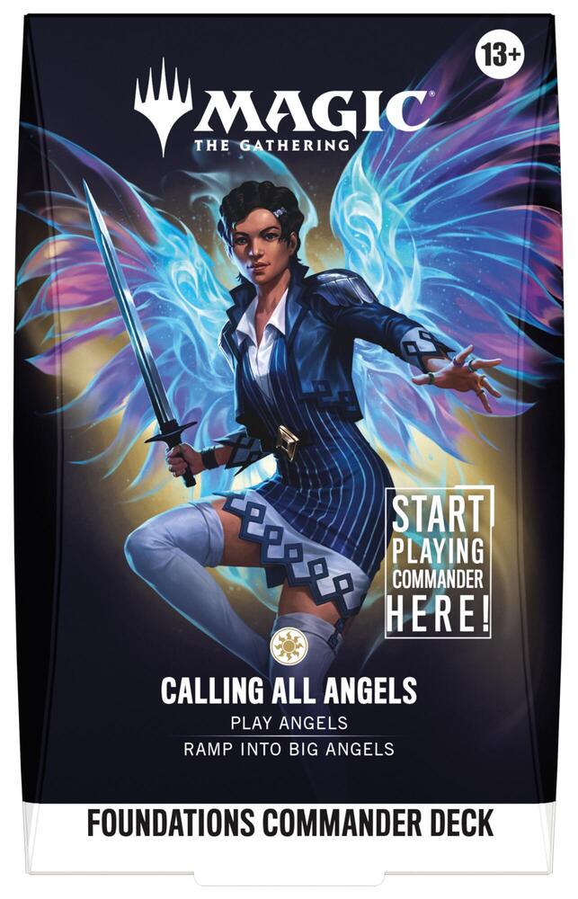 Magic: The Gathering: Foundations Commander Deck - Calling All Angels