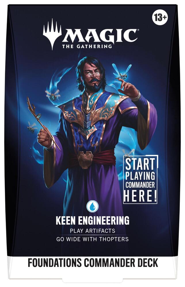 Magic: The Gathering: Foundations Commander Deck - Keen Engineering