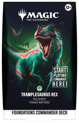 Magic: The Gathering: Foundations Commander Deck - Tramplesaurus Rex