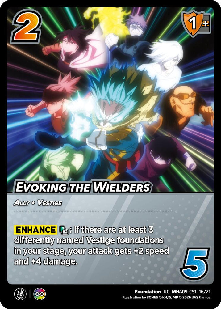Evoking the Wielders [Challenger Series: My Hero Academia - Final Battle]
