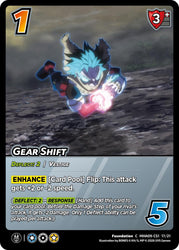 Gear Shift [Challenger Series: My Hero Academia - Final Battle]