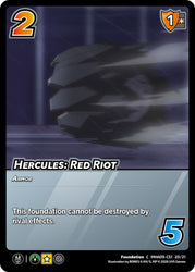 Hercules: Red Riot [Challenger Series: My Hero Academia - Final Battle]