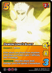 Demon Lord's Blast [Challenger Series: My Hero Academia - Final Battle]