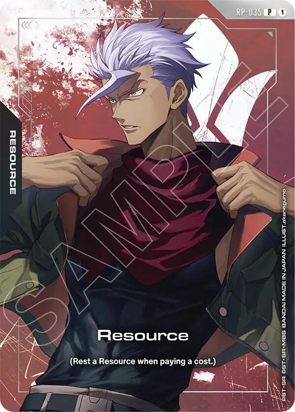 Resource (RP-035) (Premium Accessory Set - Mobile Suit Gundam: Iron-Blooded Orphans) (RP-035) [Promotional Resource Tokens]